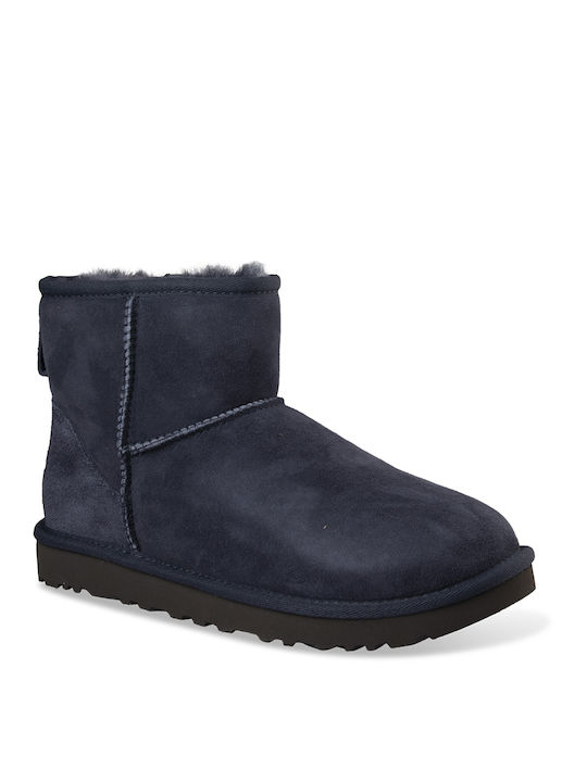 Ugg Australia Classic Winter Women's Slippers in Blue color