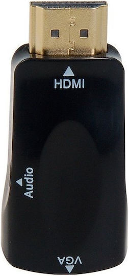 PremiumCord HDMI / VGA Male to HDMI / VGA Female Converter 1 Piece KHCON-17
