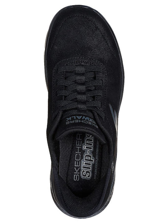 GO WALK Flex Damen Sneakers Schwarz