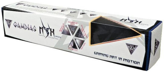Gamdias NYX Speed M Gaming Mouse Pad Medium (350mm) Μαύρο GMM2300