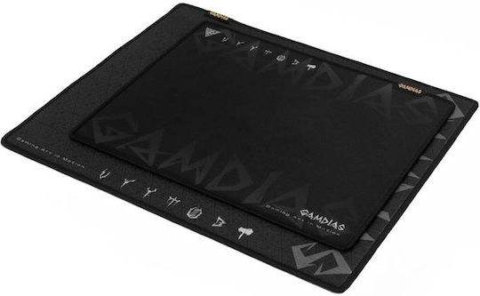 Gamdias NYX Speed M Gaming Mouse Pad Medium (350mm) Μαύρο GMM2300