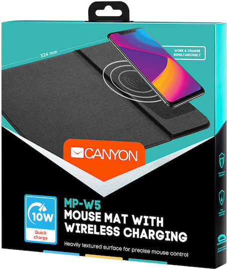 Canyon CNS-CMPW5 Mouse Pad Medium (324mm) Μαύρο