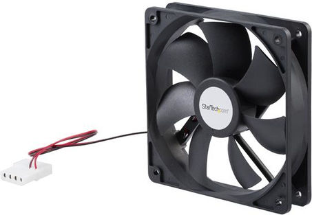 StarTech FANBOX12 Case Fan 120mm (2000rpm / 72.94cfm) Without LEDs Lighting and Connection 4-Pin Molex