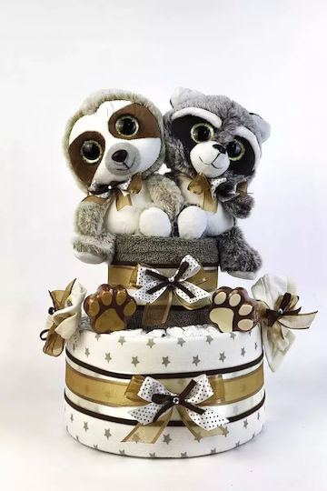 Dama Koupa Handmade Diaper Cake dc290 for Boy