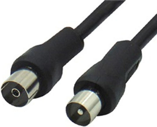 Lancom Καλώδιο Κεραίας Coax male - Coax female Μαύρο 1.5m (02.006.0038)