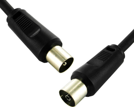 Lancom Καλώδιο Κεραίας Coax male - Coax female Μαύρο 1.5m (02.006.0038)