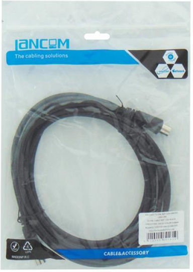 Lancom Καλώδιο Κεραίας Coax male - Coax female Μαύρο 1.5m (02.006.0153) 10τμχ
