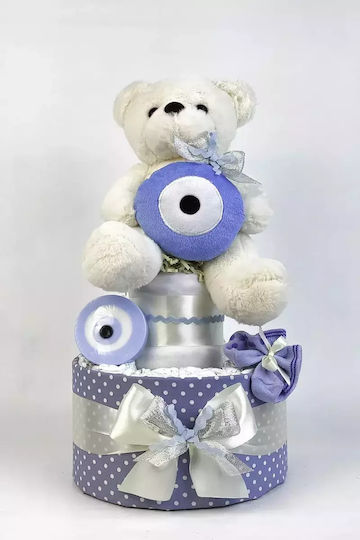 Dama Koupa Χειροποίητο Diaper Cake από Ξύλο για Αγόρι Aλογάκι