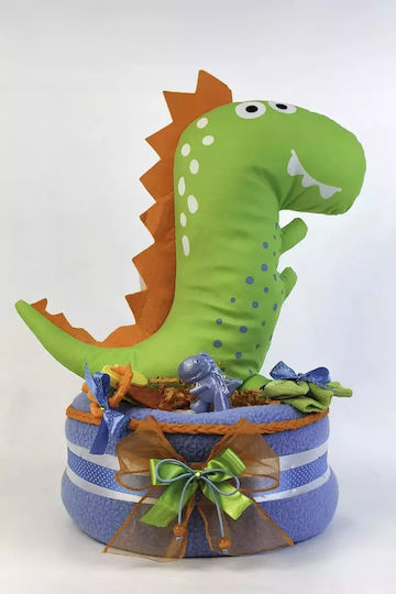 Dama Koupa Χειροποίητο Diaper Cake από Ξύλο για Αγόρι Aλογάκι