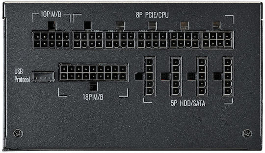 CoolerMaster XG850 Plus Platinum 850W Black Computer Power Supply Full Modular 80 Plus Platinum