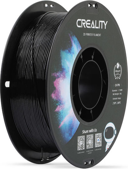 Creality3D TPU 3D Printer Filament 1.75mm Black 1kg 1pc Spool