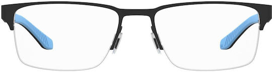 Under Armour Metal Eyeglass Frame Black UA 5065/G 0VK/18