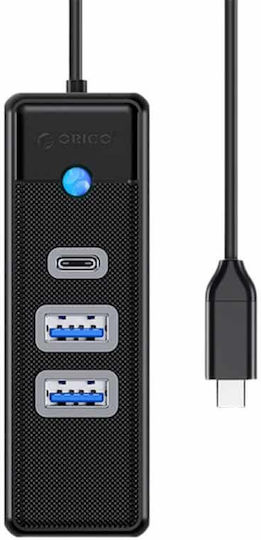 Orico USB Хъб с 3 Порта USB 3.0 и USB-C Връзка