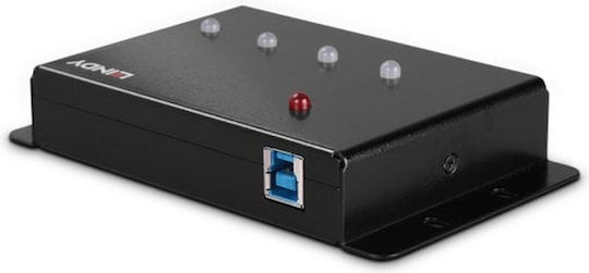 Lindy Hub USB Cu 4 Porturi USB 3.0 Cu Conectare USB-A