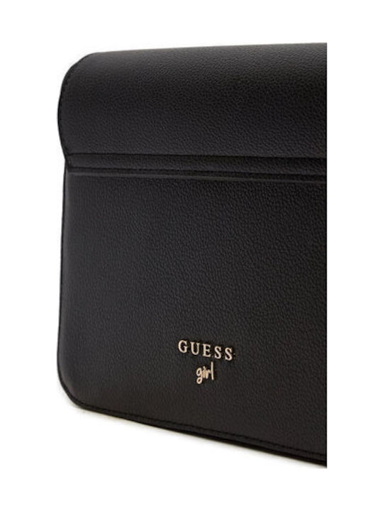Guess Kinder Rucksack Umhängetasche Schwarz 21cmx7cmx18cmcm