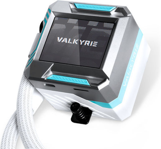 Valkyrie Syn 360 ARGB Water Cooling System AIO CPU with 3 120mm White Fans