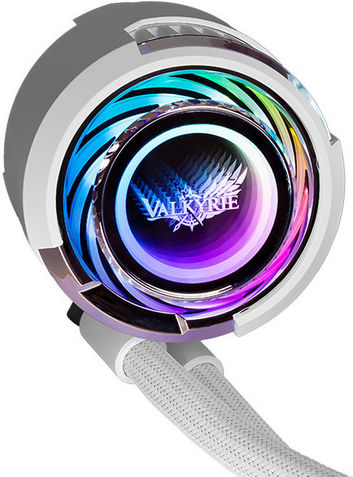 Valkyrie Jarn 240 ARGB Υδρόψυξη AIO CPU με 2 Ανεμιστήρες 120mm Λευκή