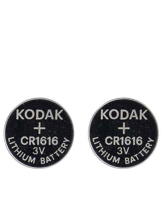 Kodak Max Lithium Batterien für Uhren CR1616 3V 2Stück