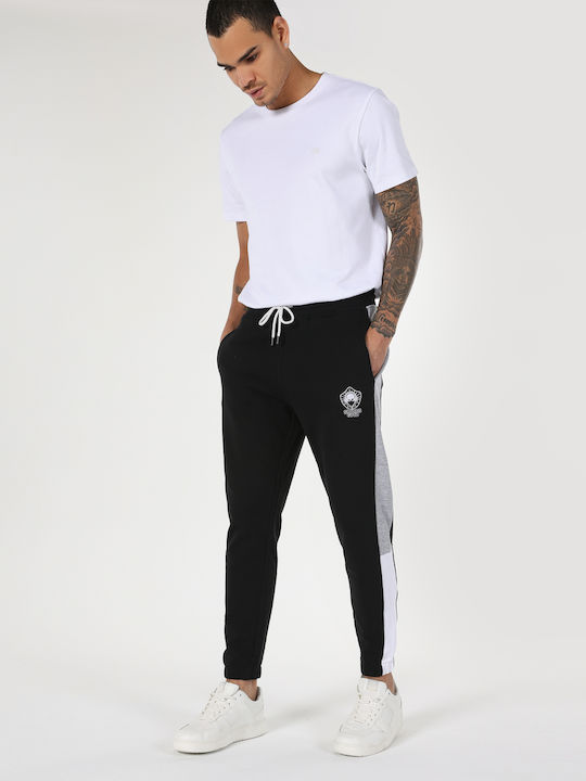 Sweatpants with Elastic Black