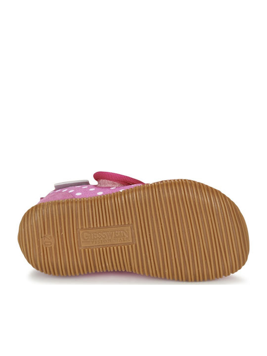 Papuci copii Bocanci Roz Stans Slim Fit