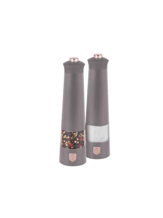 Berlinger Haus BH-9544 Taupe Electric Pepper Salt Mills