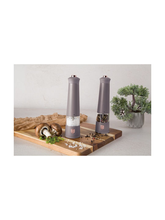 Berlinger Haus BH-9544 Taupe Electric Pepper Salt Mills