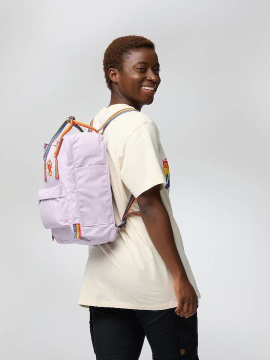 Fjallraven Kånken Rainbow 16lt Lavender-Rainbow