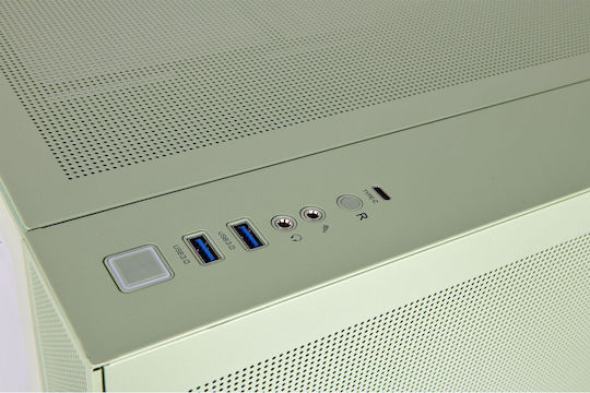 Thermaltake View 380 TG ARGB Gaming Midi-Turm Computergehäuse Grün