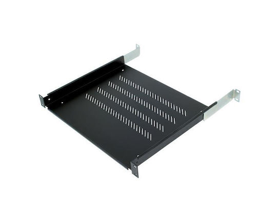 Triton Perforated Shelf 19" 1u/650mm Max Load 80kg Rab-up-650-a4
