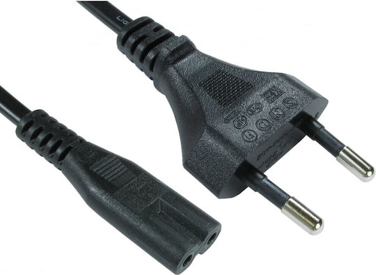 Vivanco Euro - IEC C7 Kabel 1.25m Schwarz (19833)