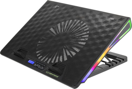 Esperanza Breva Cooling Pad for Laptop up to 17" with 5 Fans and Lighting