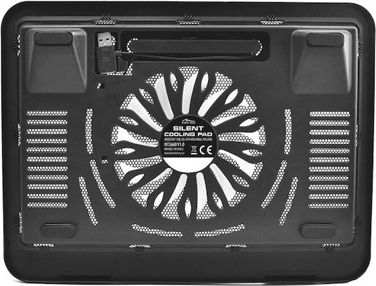 Media-Tech Cooling Pad για Laptop με 1 Ανεμιστήρα και Φωτισμό (MT2660)