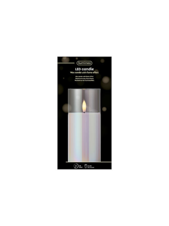 Kaemingk Dekorative Lampe Wachs-Politur Weiß