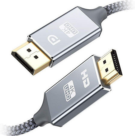 Powertech Cable DisplayPort male - HDMI male 5m (CAB-DP033)