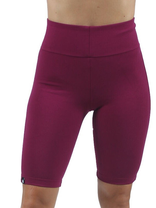 H&S Women's Training Legging High Waisted & Push Up Purple