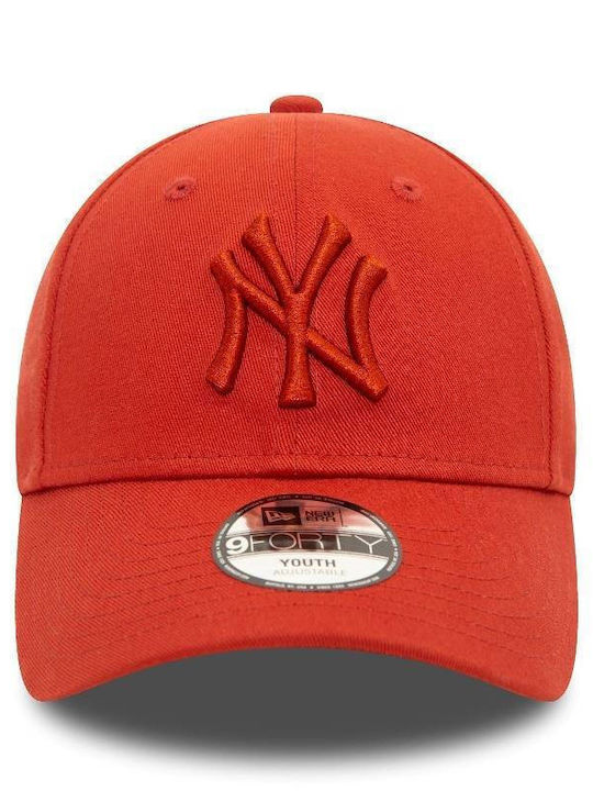 New Era Kids' Hat Jockey Fabric League Ess 9forty Orange