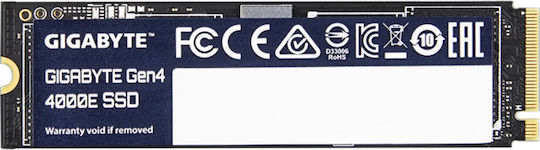 Gigabyte Gen4 4000E SSD 1TB τύπου M.2 με σύνδεση PCI Express 4.0 G440E1TB