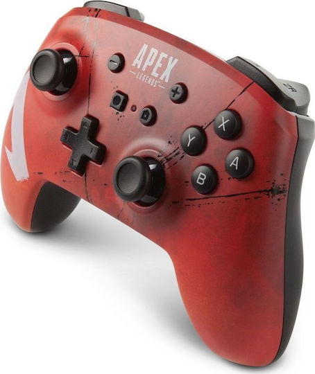 PowerA Apex Legends Ασύρματο Gamepad για Switch Κόκκινο