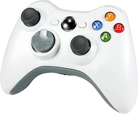 Strado XBOX 360 Controller White Ενσύρματο Λευκό