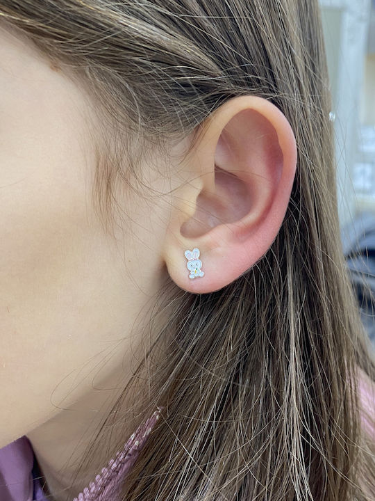 Cercei Fetite Hipoalergenici Studs Animale Din Argint