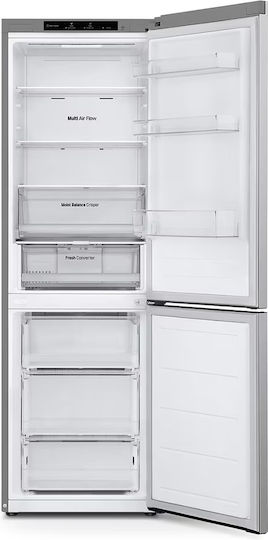 LG Kühl-Gefrierkombination 344Es Total NoFrost H186xB59.5xT68.2cm. Inox GBV21L0EPY