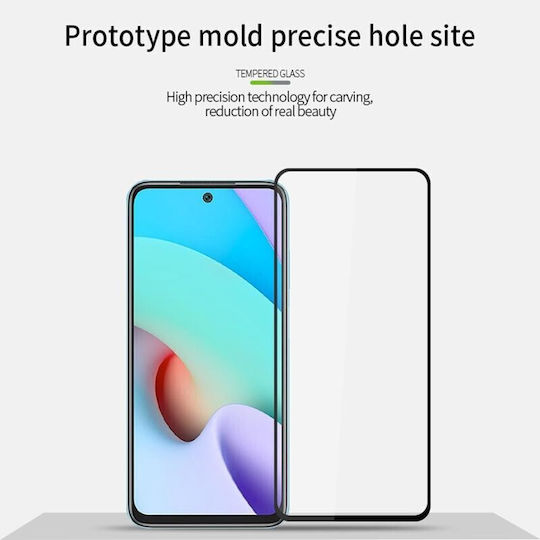 Sticlă Temperată Transparentă Pinwuyo 9h Ecran Complet pentru Xiaomi Redmi 10