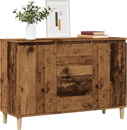 Wooden Sideboard Brown 120x35x70cm