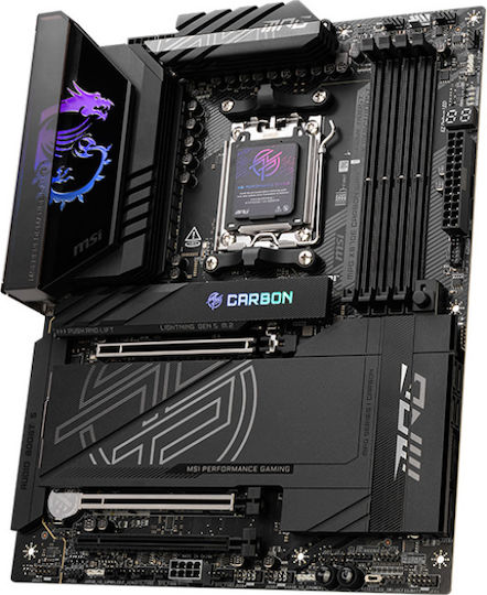 MSI MPG X870E CARBON WIFI Motherboard ATX με AMD AM5 Socket 7E49-001R