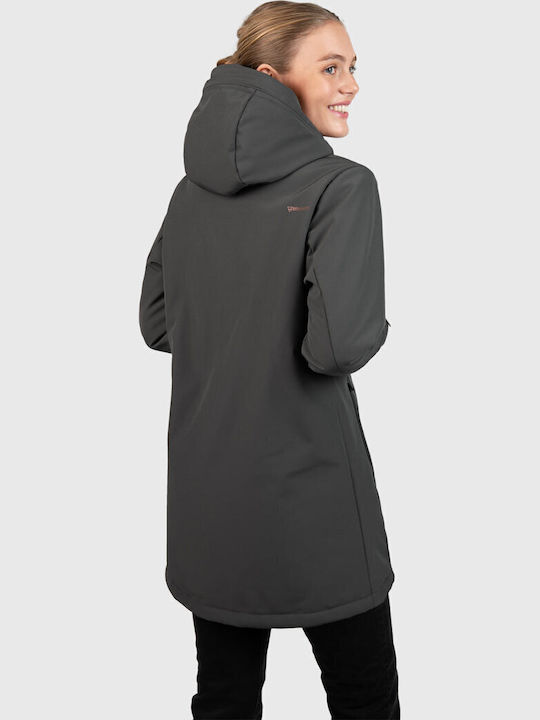 Brunotti Melle 2422180111-6994 Jachetă Soft Shell Pentru Femei De Ski Și Snowboard Verde