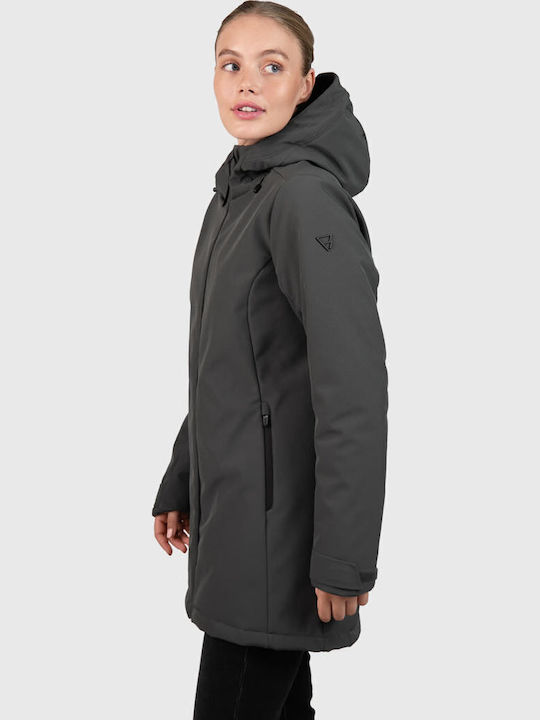 Brunotti Melle 2422180111-6994 Jachetă Soft Shell Pentru Femei De Ski Și Snowboard Verde