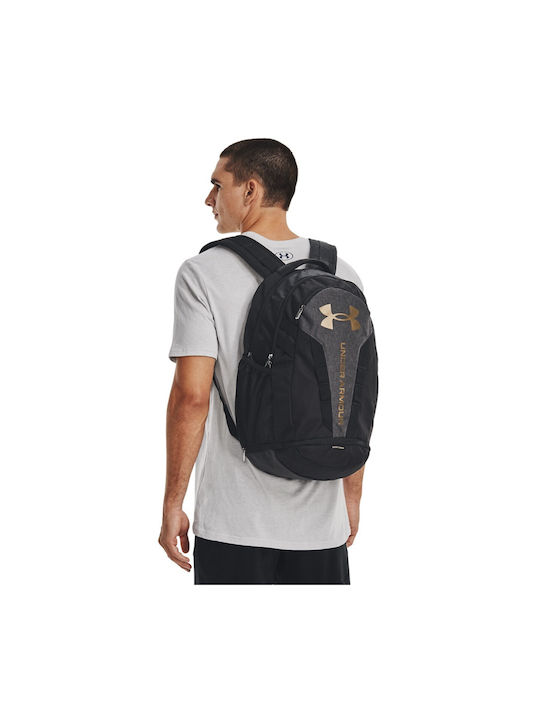 Under Armour Hustle 5.0 Men's Fabric Backpack Waterproof Black 29lt