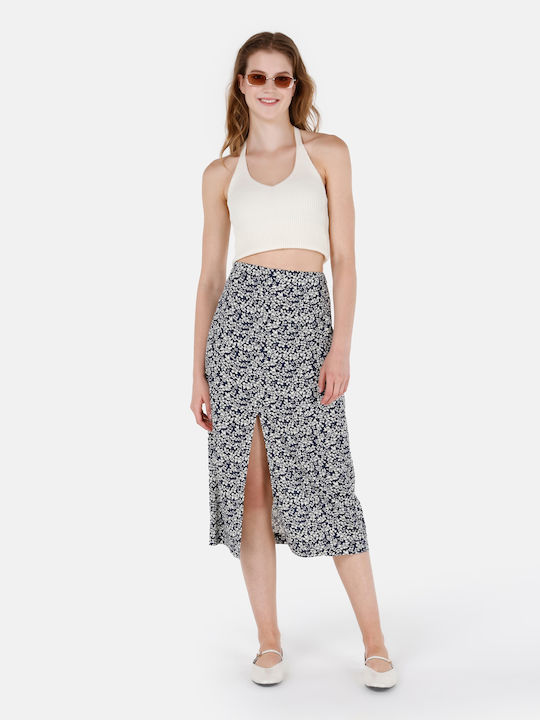 Midi Φούστα Navy Blue