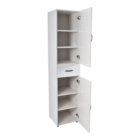 Ankor 837427 Στήλη Μπάνιου Δαπέδου 40x42x183cm Λευκή