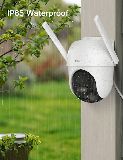 Arenti AREOP1 IP Κάμερα Παρακολούθησης Wi-Fi Full HD+ 4MP Αδιάβροχη με Αμφίδρομη Επικοινωνία